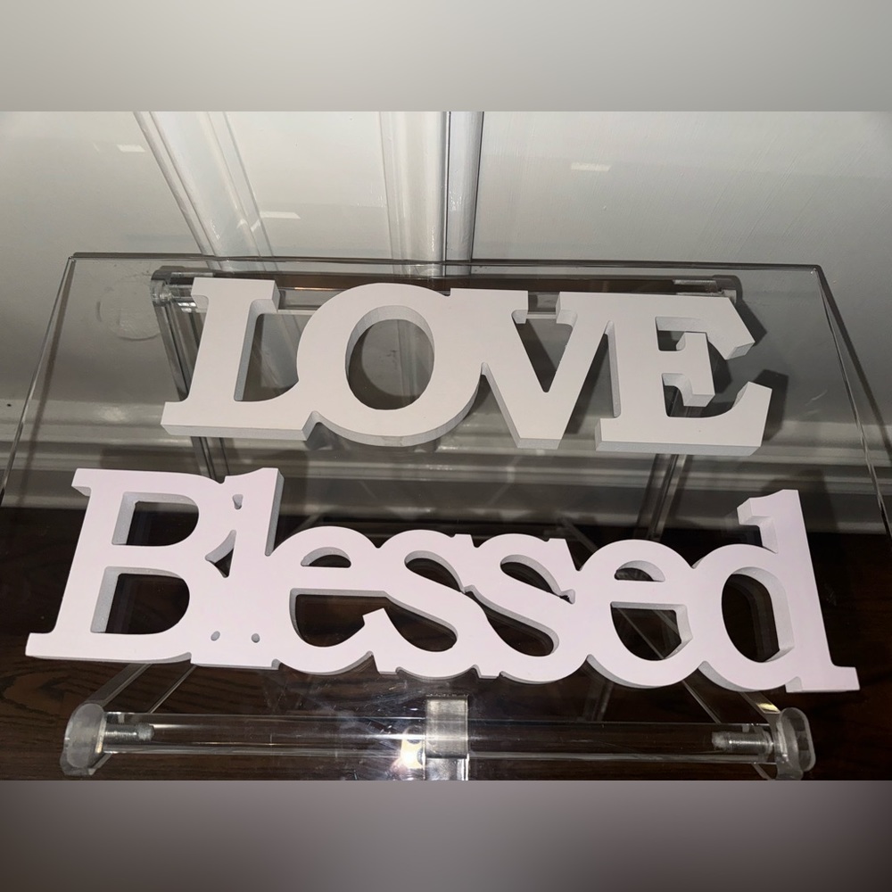Wood signs